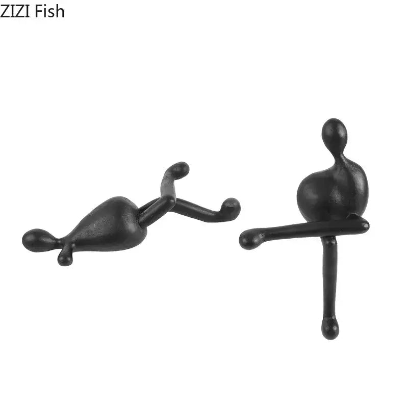 DecorBites™ Abstract Characters Resin Sculpture Desk Decoration Modern Home Decor Figure Statue