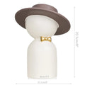 DecorBites™ Abstract Couple Bust Sculpture: Modern Decorative White Statue for Stylish Home Decor
