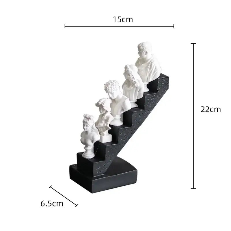 DecorBites™ Abstract David Statue Sculpture Home Decor Figurine Ornament