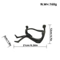 DecorBites™ Abstract Family Resin Sculpture for Desk Decor and Room Aesthetic