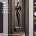 DecorBites™ Abstract Figure Art Sculpture: Luxury Living Room Decor & Housewarming Craft