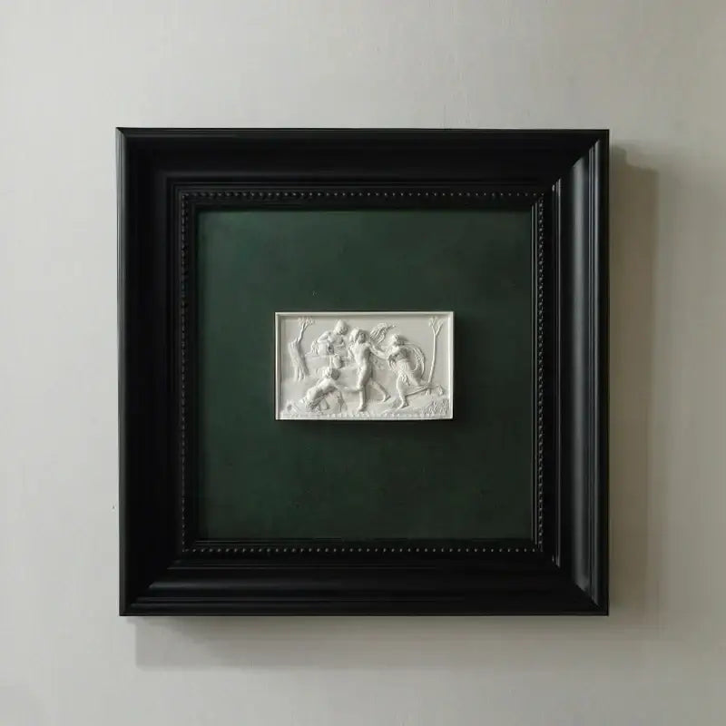 DecorBites™ Abstract Figure Relief Sculpture Decorative Painting Wall Decoration