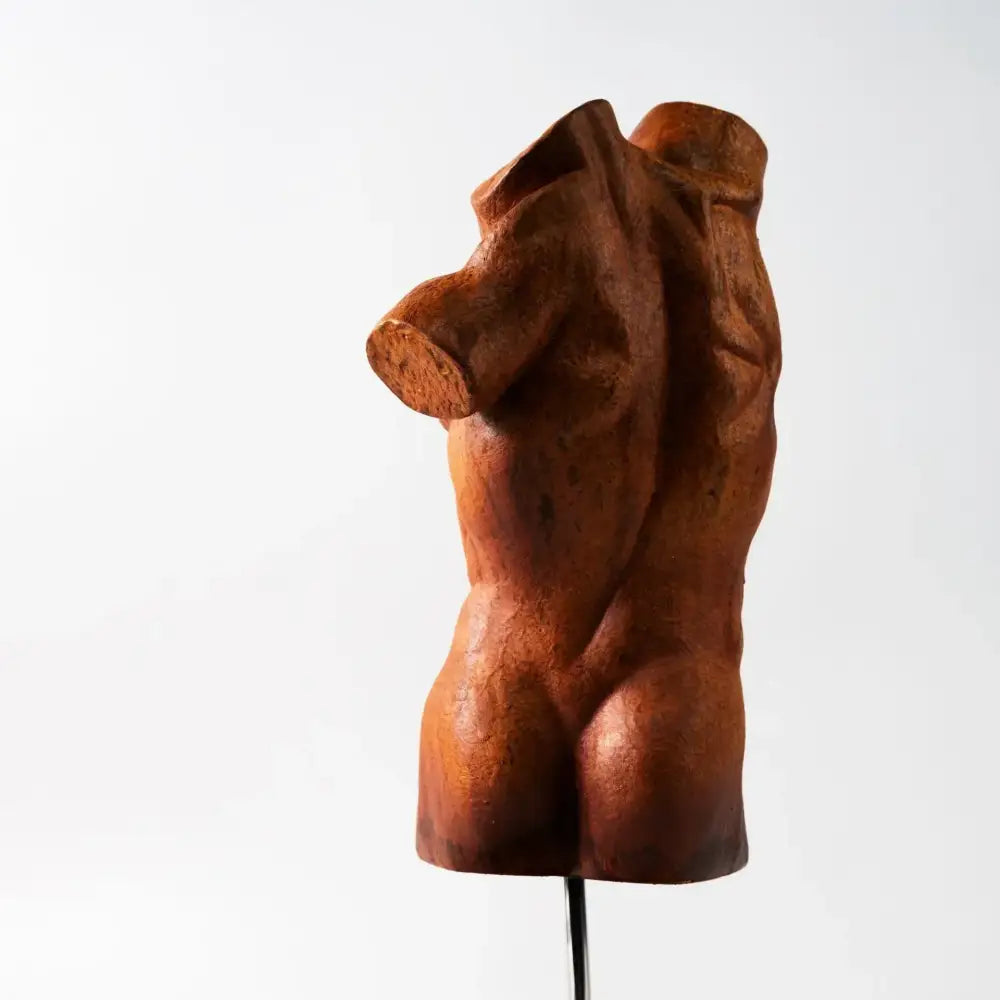 DecorBites™ Abstract Figure Sculpture: David Brokeback Male Body Decorative Figurine