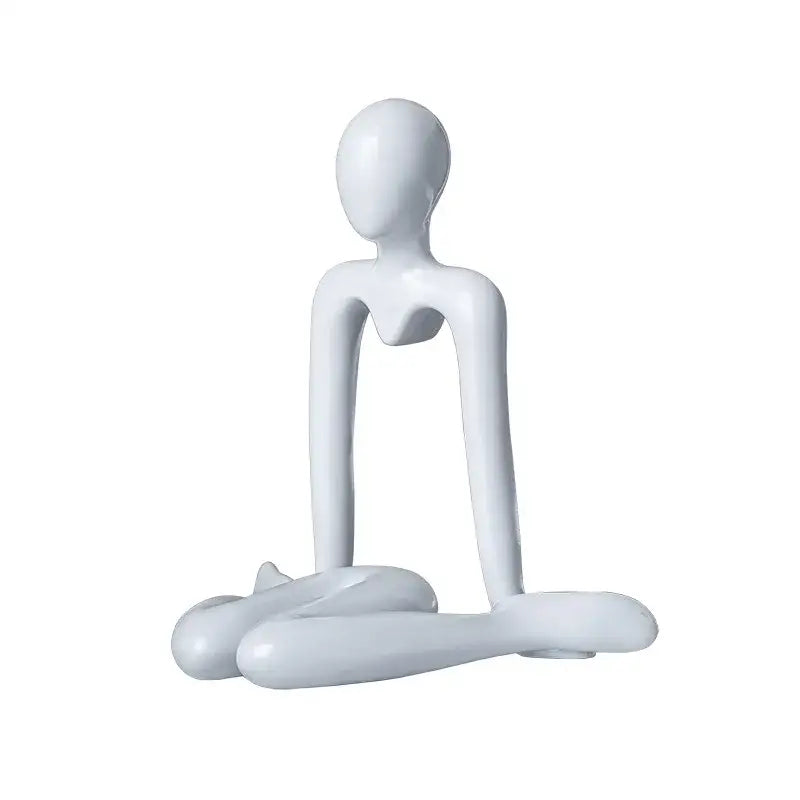 DecorBites™ Abstract Figures Ornament Sculpture for Home Office Decor