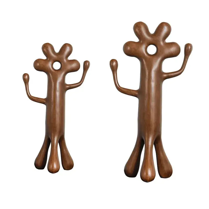تمثال زينة منزل على شكل زهرة مجردة لرجل فضائي من DecorBites™