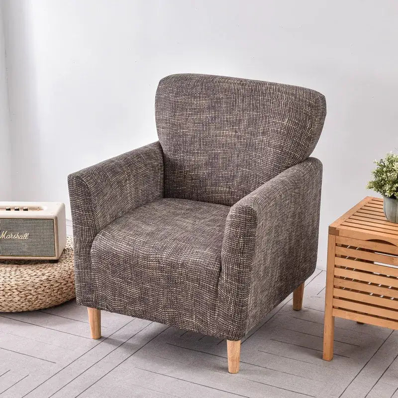 DecorBites™ Accent Chair Cover Slipcovers | Stretch Sofa Couch Case