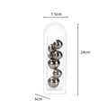 DecorBites™ Acrylic Ball Vase Stack Home Decoration Golden Arch Flower Accessory