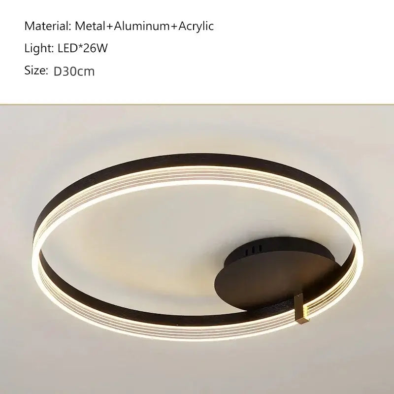 DecorBites™ Acrylic Ceiling Chandelier Lights for Modern Living Room Kitchen Decoration