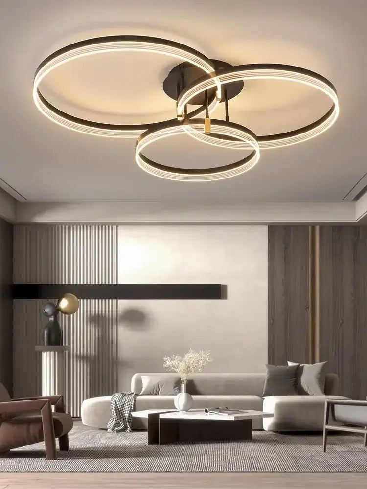 DecorBites™ Acrylic Ceiling Chandelier Lights for Modern Living Room Kitchen Decoration