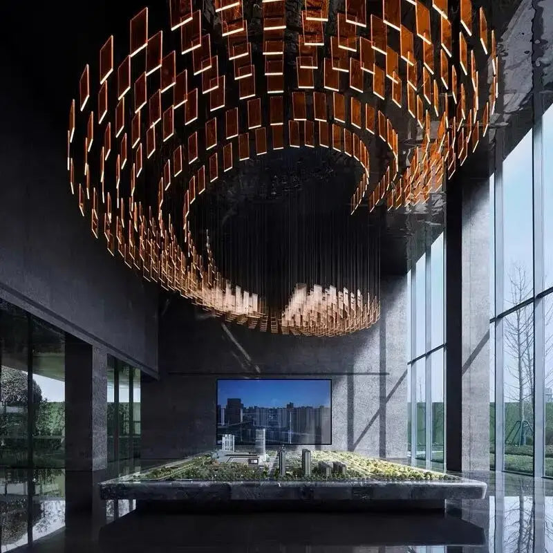 DecorBites™ Acrylic Chandelier Lights Modern Minimalism Design Customized Home Lighting