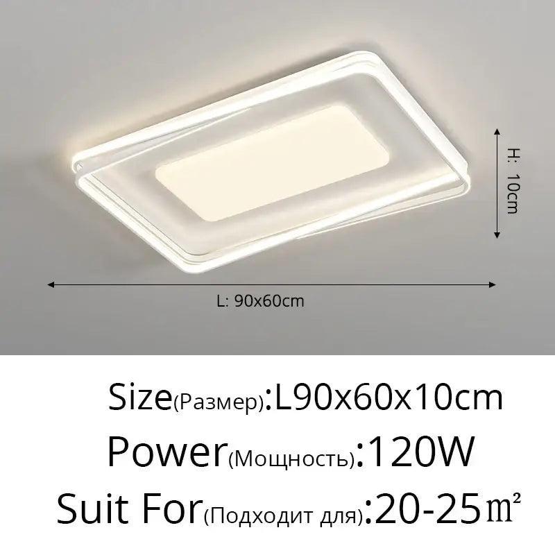 DecorBites™ Acrylic Chandelier: Minimalist Indoor Light for Living Room, Bedroom, and Kitchen