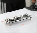 DecorBites™ Acrylic Coffee Bar Utensil Rack & Powder Press Set