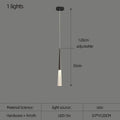 DecorBites™ Acrylic Cone Pendant Light for Villa Stair, Kitchen, and Restaurant.