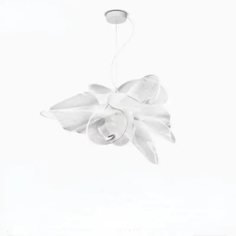 DecorBites™ Acrylic Flower Chandelier: Nordic Designer Lighting for Restaurant, Living Room, Bedroom