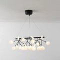 DecorBites™ Acrylic Leaf-Shaped LED Hanging Light Fixture for Dining Room - Modern Island Lighting