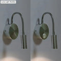 DecorBites™ Adjustable Chrome Cylinder Wall Mount LED Sconce in Warm/White Lighting - Modern Metal Lamp