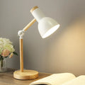 DecorBites™ Adjustable Macaron Metal Table Lamp - Torchlight Shade Study Light for Bedroom Nightstands