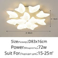 DecorBites™ Aisal Flower Ceiling Chandelier with Remote Dimming for Modern Home Decor