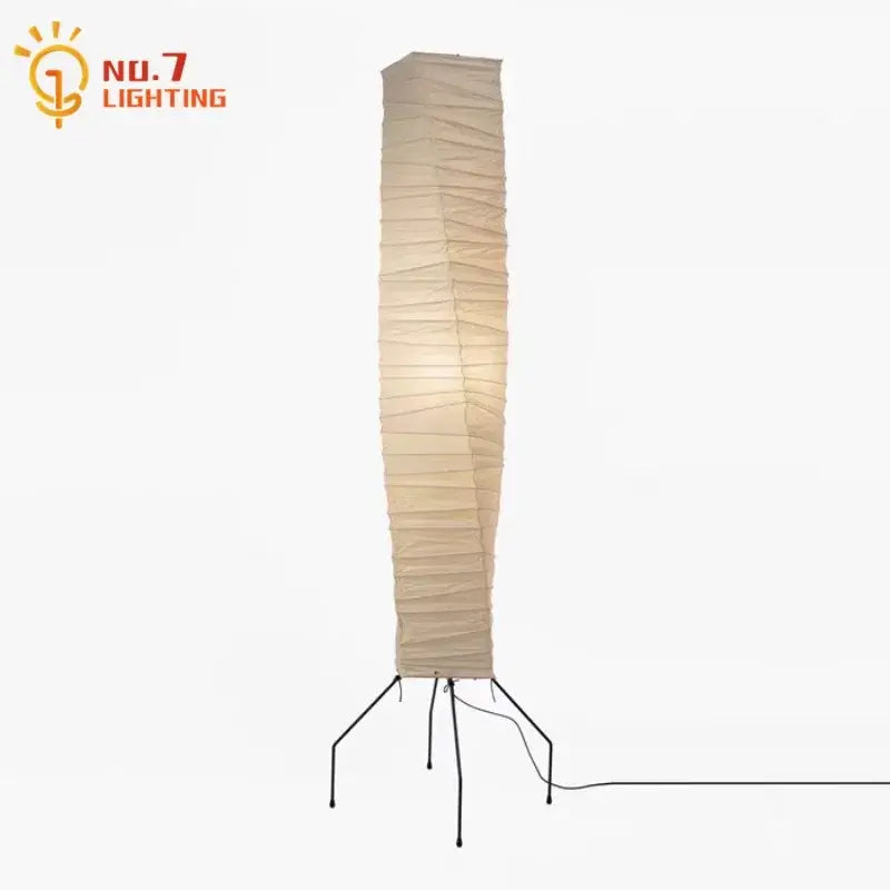 DecorBites™ Akari Noguchi Floor Lamp LED E27 Rice Paper Standing Art Decor Living Room