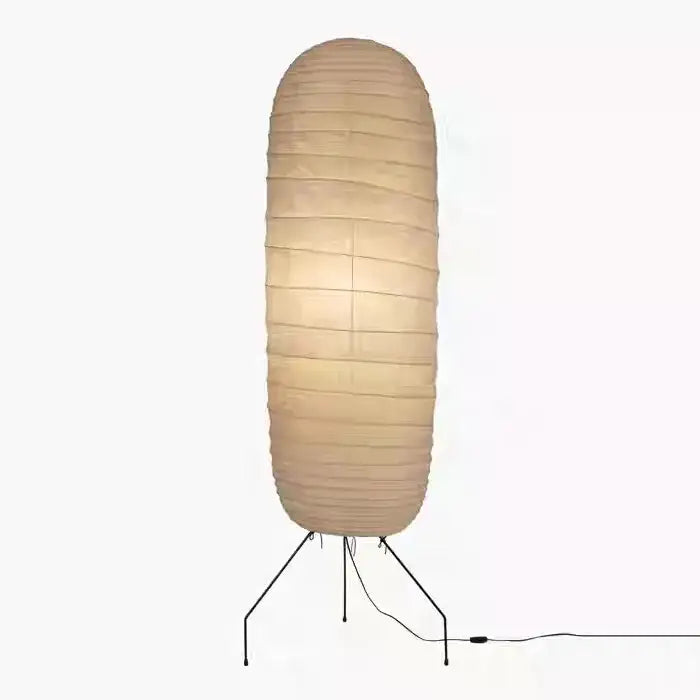 DecorBites™ Akari Noguchi Floor Lamp LED E27 Rice Paper Standing Art Decor Living Room