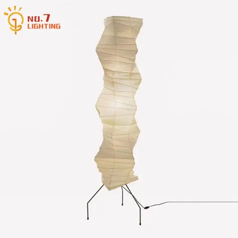 DecorBites™ Akari Noguchi Floor Lamp LED E27 Rice Paper Standing Art Decor Living Room