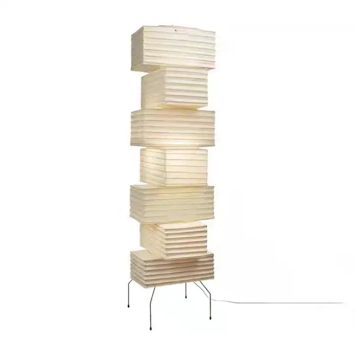 DecorBites™ Akari Noguchi Floor Lamp LED E27 Rice Paper Standing Art Decor Living Room