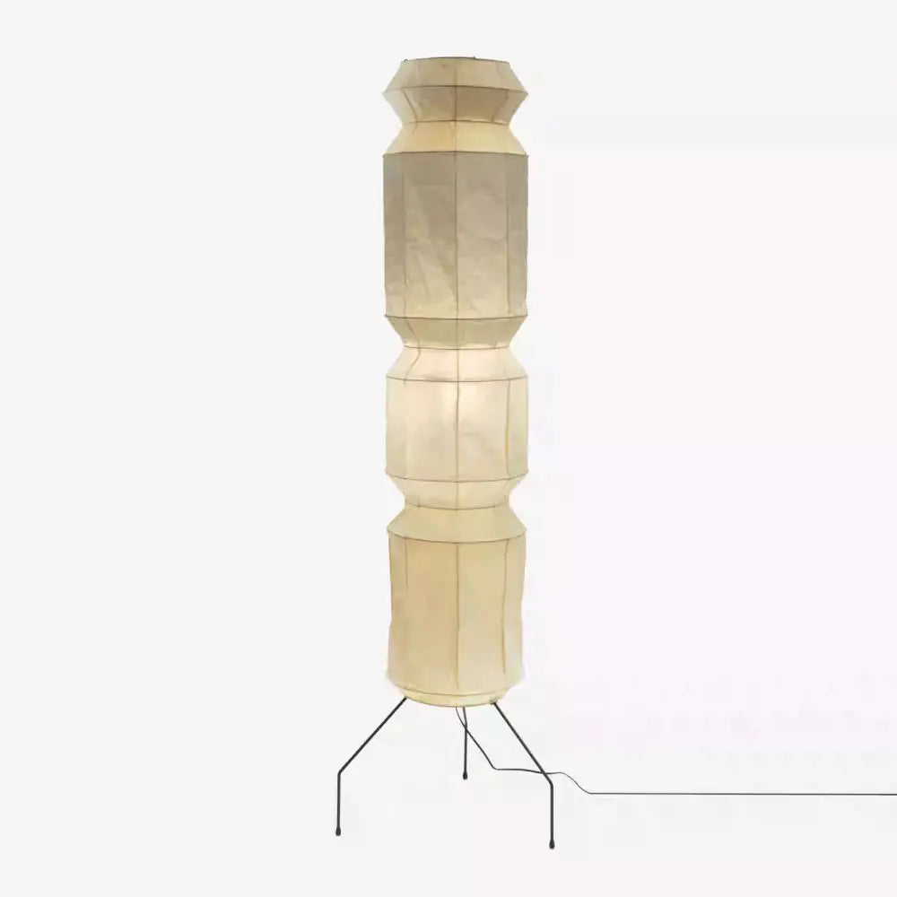 DecorBites™ Akari Noguchi Floor Lamp LED E27 Rice Paper Standing Art Decor Living Room
