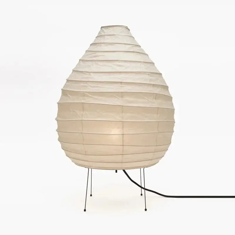 DecorBites™ Akari Noguchi Rice Paper Table Lamp LED E27 Modern Light for Living Room