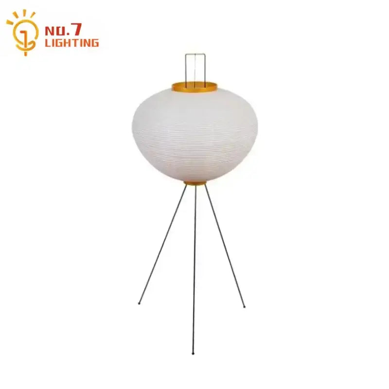 DecorBites™ Akari Noguchi Rice Paper Table Lamp LED E27 Modern Light for Living Room