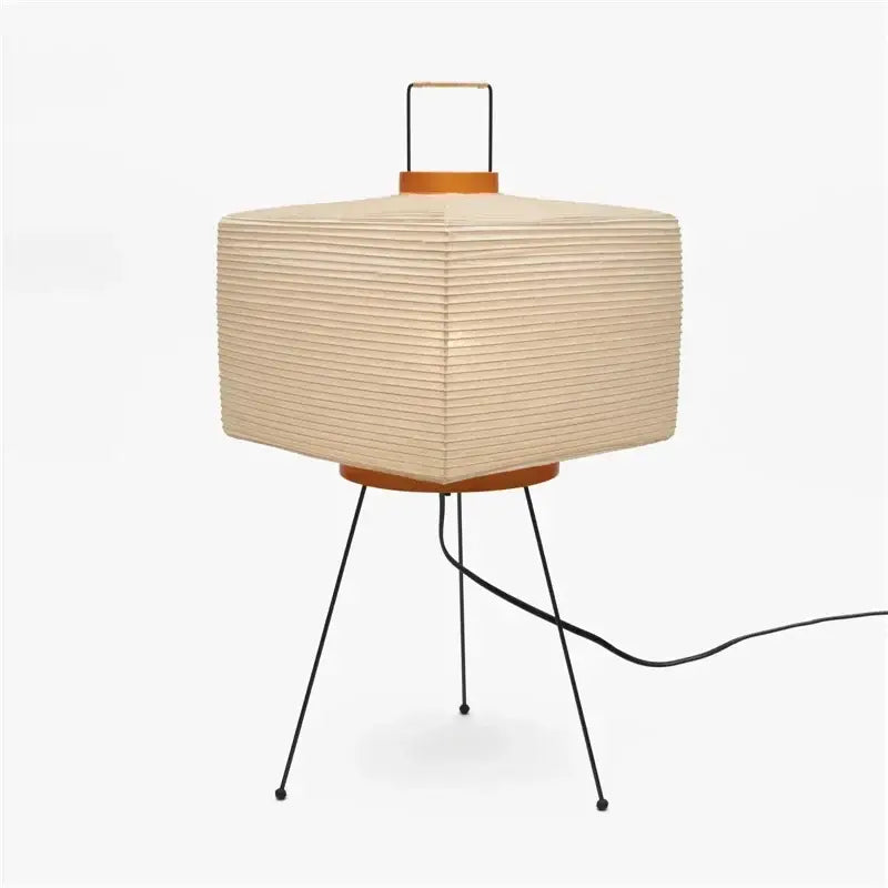 DecorBites™ Akari Noguchi Rice Paper Table Lamp LED E27 Modern Light for Living Room