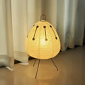 DecorBites™ Akari Noguchi Table Lamp: Japanese Design Rice Paper Standing Light for Home & Bar Décor