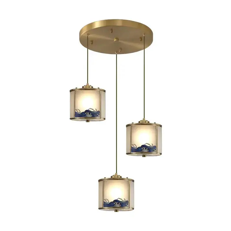 DecorBites™ All Copper Entrance Light, Bedroom Head, Ceiling, Hallway, Rotating Staircase Light