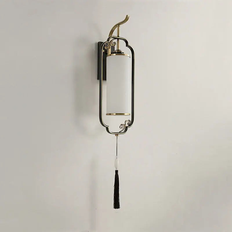 DecorBites™ All Copper Wall Lamp Glass Lamp - Living Room Bedroom Restaurant Bedside Light