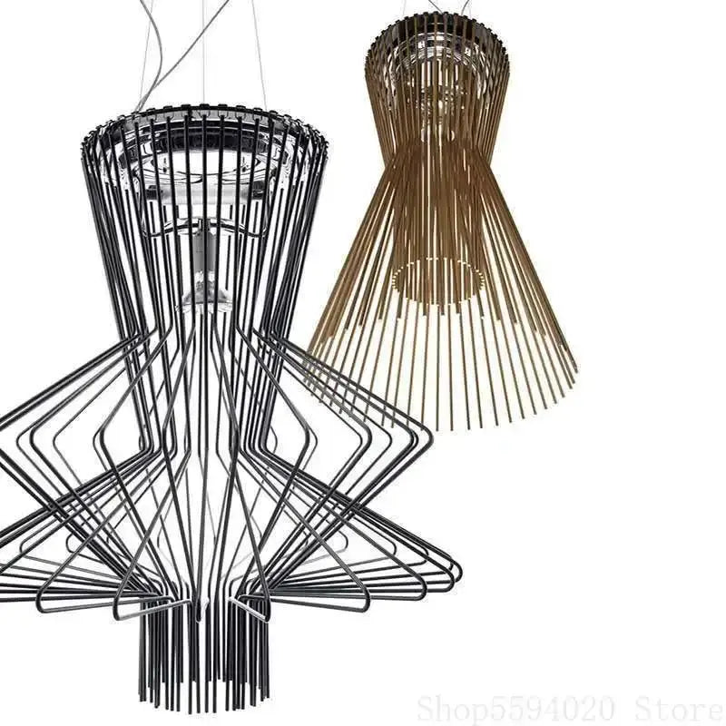 DecorBites™ Allegro Iron Pendant Lights: Designer Foscarini Luminaire for Stylish Lighting