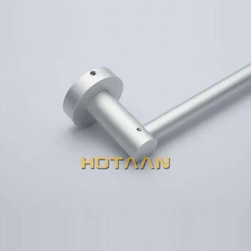 DecorBites™ Aluminium Bathroom Accessory Towel Bar Rail Holder, Anti-Rust Round Towel Rack