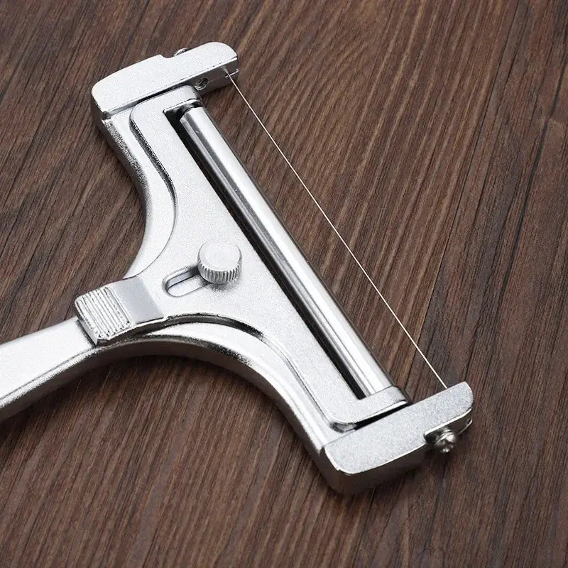DecorBites™ Aluminum Cheese Butter Slicer Kitchen Tool - Wire or Plastic Knife