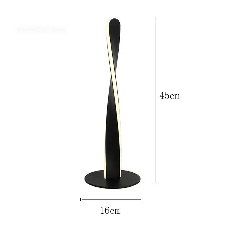 DecorBites™ Aluminum Floor Lamp: Modern Free Standing LED Dimmable Lights