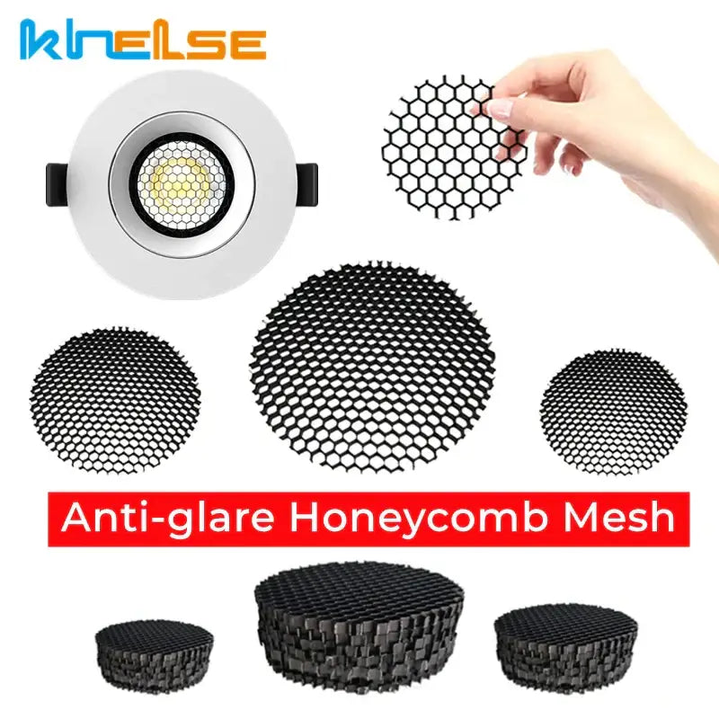 DecorBites™ Aluminum Honeycomb Downlight Grill for Spot Lighting Fixture