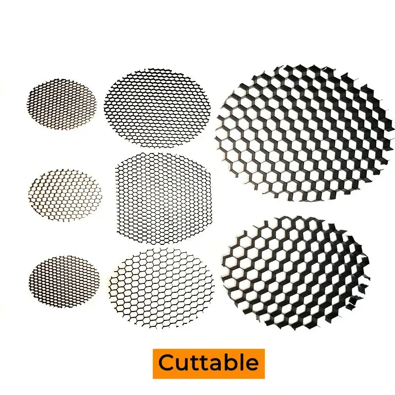 DecorBites™ Aluminum Honeycomb Downlight Grill for Spot Lighting Fixture