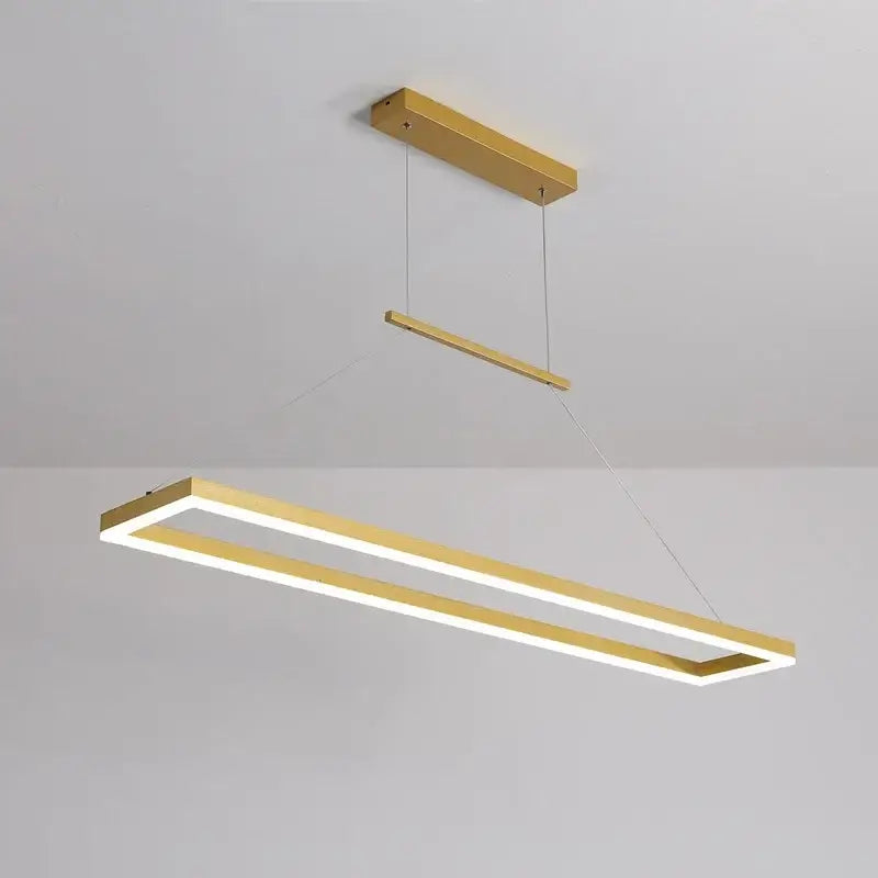 DecorBites™ Aluminum LED Ceiling Chandelier - Modern Design for Kitchen Island, Dining Table, Office, Bar