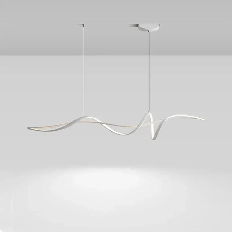 DecorBites™ Aluminum LED Chandelier: Modern Dining Island Light for Stylish Indoor Decoration
