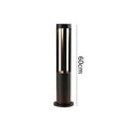 DecorBites™ Aluminum LED Garden Light Waterproof Landscape Lamp for Outdoor Courtyard and Lawn