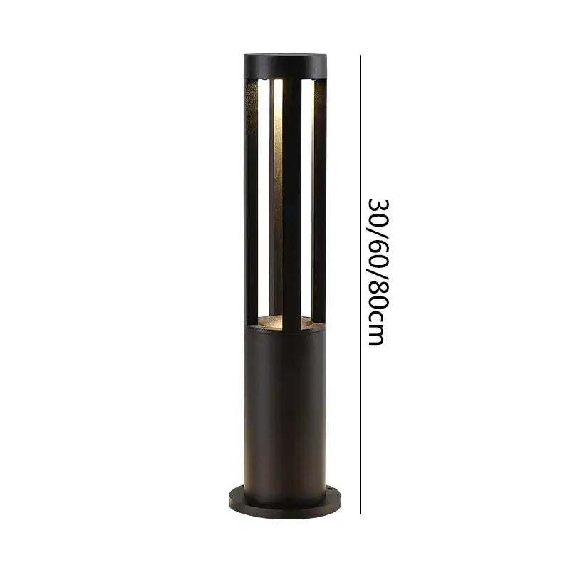 DecorBites™ Aluminum LED Garden Light Waterproof Landscape Lamp for Outdoor Courtyard and Lawn