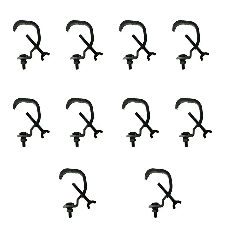 DecorBites™ Aluminum LED Par Hooks - Set of 10