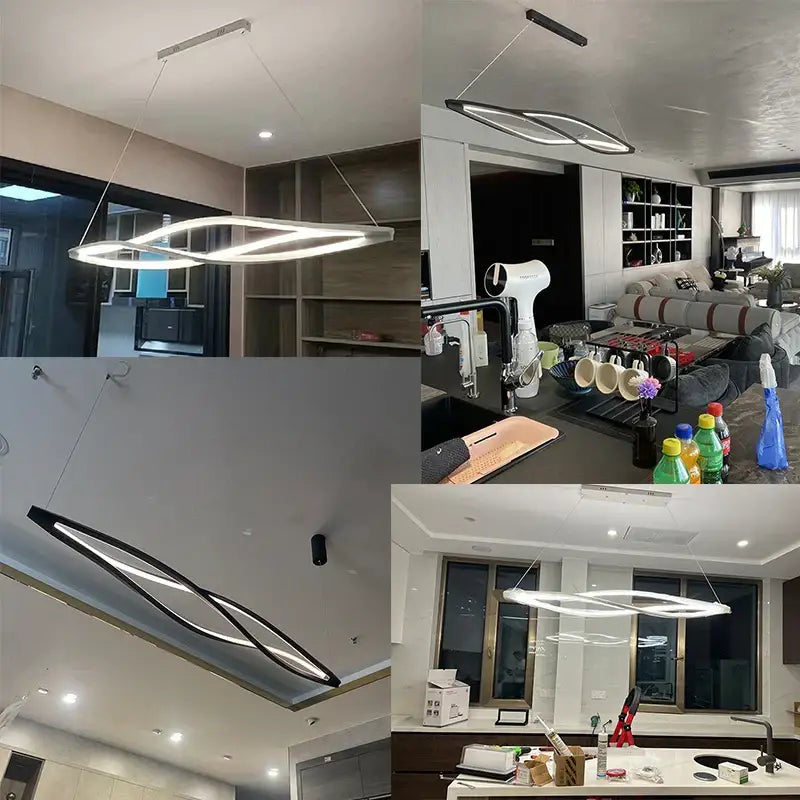 DecorBites™ Aluminum LED Pendant Lamp for Kitchen Dining Island Suspended House Lighting