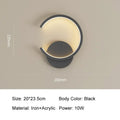DecorBites™ Aluminum LED Wall Lamp 10W Modern Simplicity for Bedroom Living Room Stairs Home