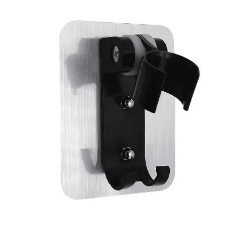 DecorBites™ Aluminum Showerhead Holder: Adjustable & Traceless Bathroom Accessory