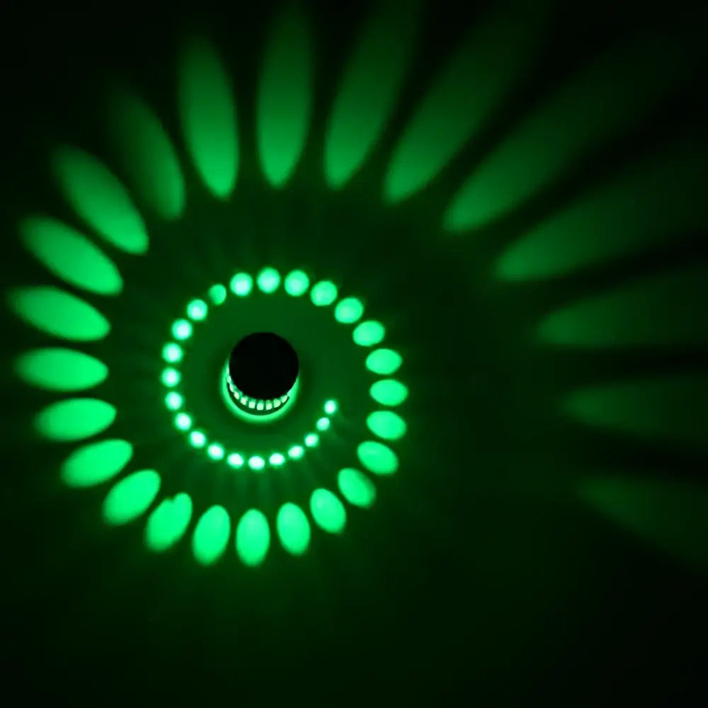 DecorBites™ Aluminum Spiral LED Wall Lamp for Bedroom and Living Room