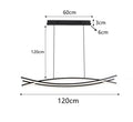 DecorBites™ Aluminum Suspension LED Chandelier for Kitchen Dining Table Island