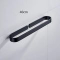 DecorBites™ Aluminum Towel Holder Matte Black Wall Mounted Towel Bar in Various Sizes